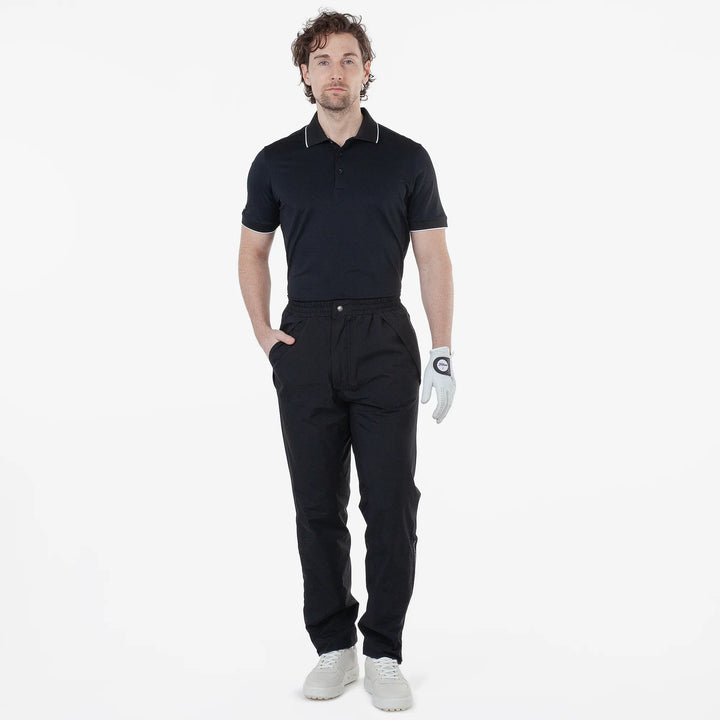 Aron is a Waterproof golf pants for Men in the color Black(2)