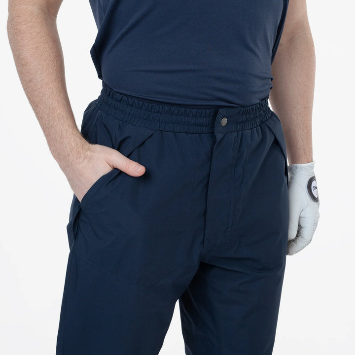 Aron is a Waterproof golf pants for Men in the color Navy(3)