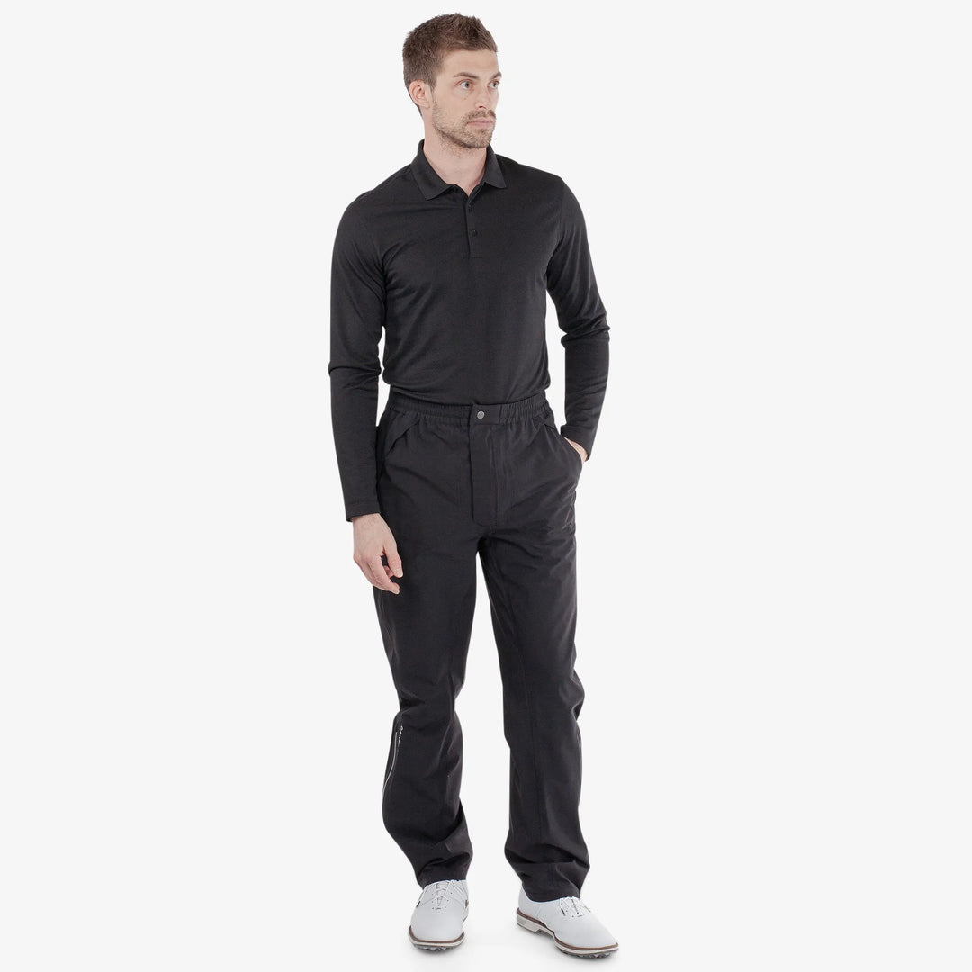 Arthur Waterproof golf pants Black – Galvin Green Arthur Waterproof golf pants Black – Galvin Green