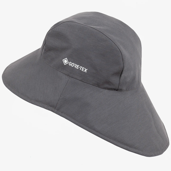 Art Upcycled is a Waterproof golf hat in the color Sharkskin(6)