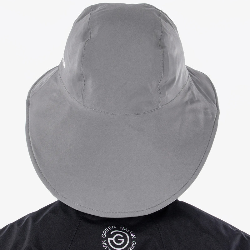 Art is a Waterproof golf hat in the color Sharkskin(5)