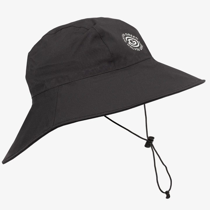 Asher is a Waterproof golf hat in the color Black(0)