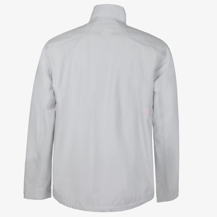 Ashford is a Waterproof golf jacket for Men in the color Cool Grey/White(10)
