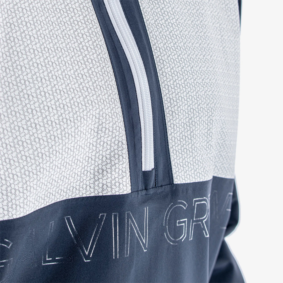 Ashford is a Waterproof golf jacket for Men in the color Navy/Cool Grey/White(5)