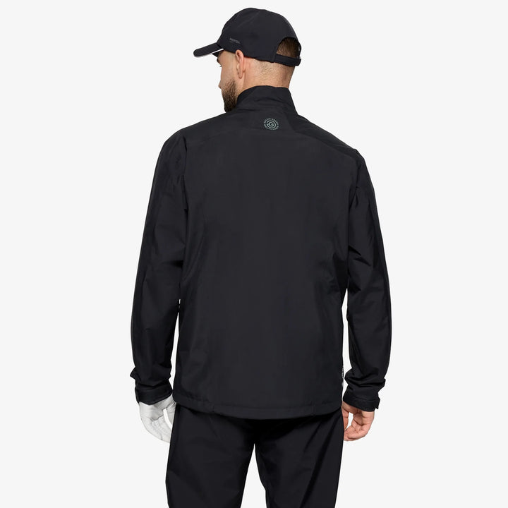 Aston is a Waterproof Golf Jacket for Men in the color Black(5)