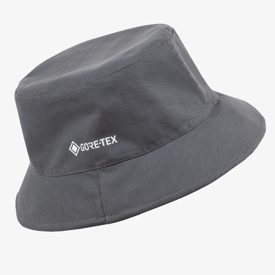 Astro Upcycled is a Waterproof golf hat in the color Sharkskin(5)