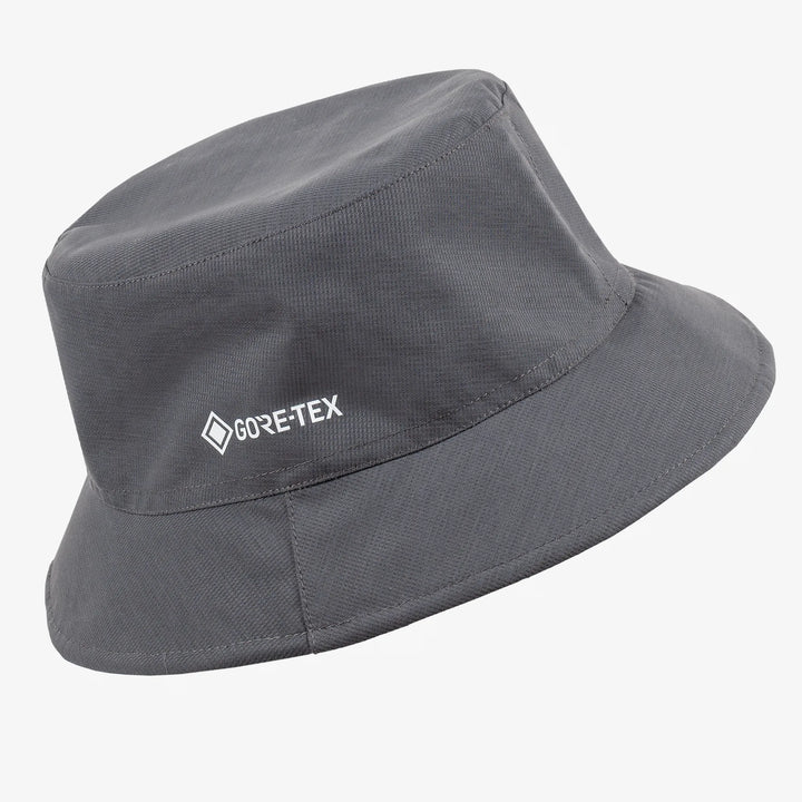 Astro Upcycled is a Waterproof golf hat in the color Sharkskin(5)