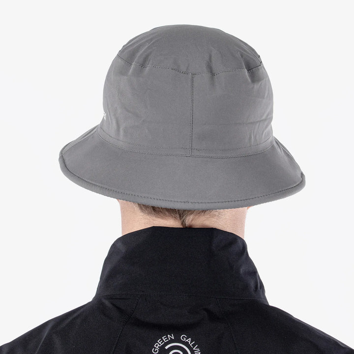 Astro is a Waterproof golf hat in the color Sharkskin(4)