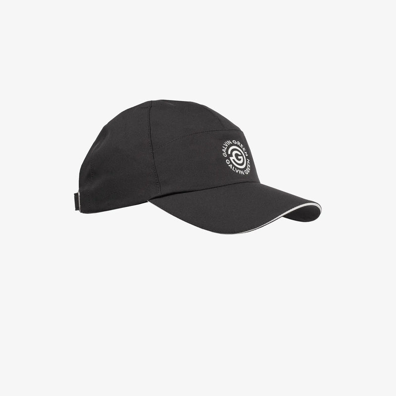 Atlas is a Waterproof golf cap in the color Black(1)