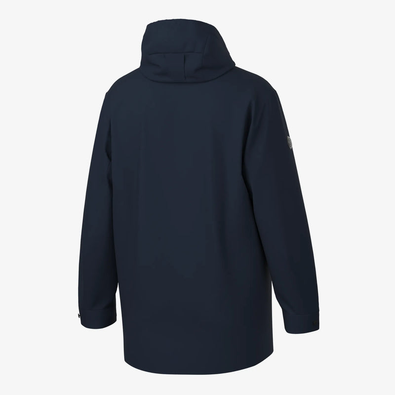Austin is a Windproof and water repellent insulating golf parka for Men in the color Navy(10)