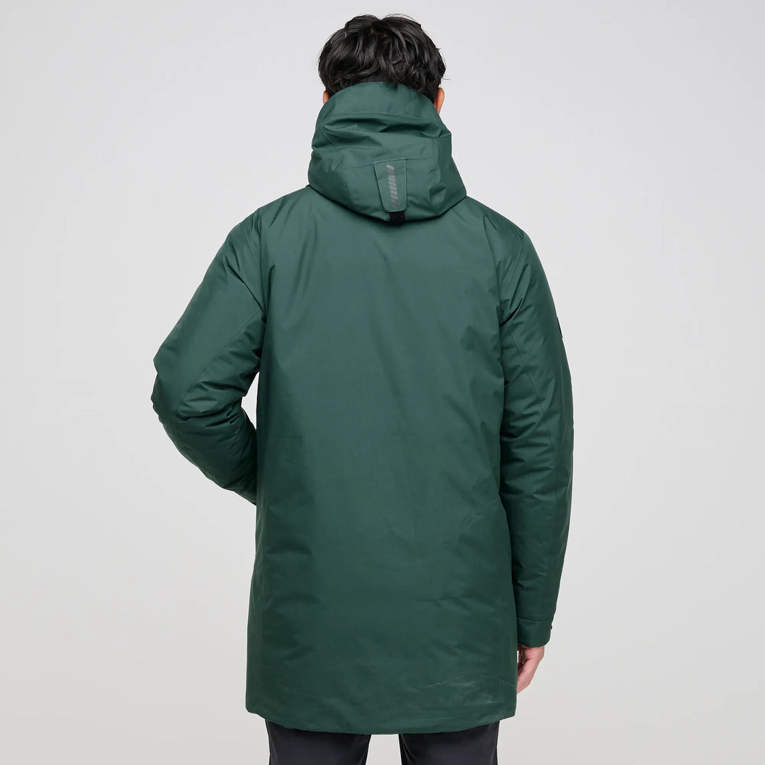 Austin is a Windproof and water repellent insulating golf parka for Men in the color Jungle Green(7)