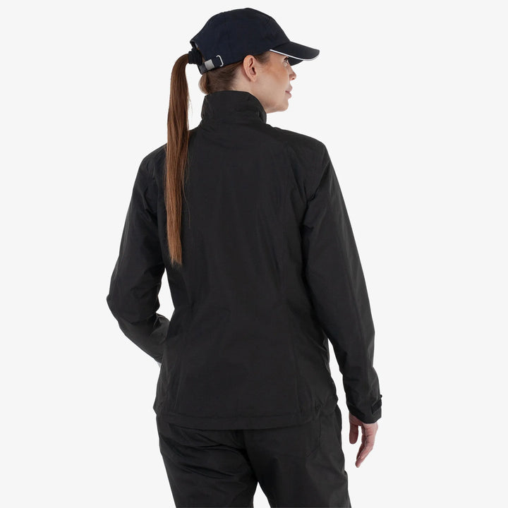 Ava is a Waterproof Golf Jacket for Women in the color Black(5)