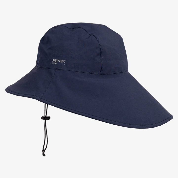 Avery Cresting is a Waterproof golf hat in the color Navy(1)