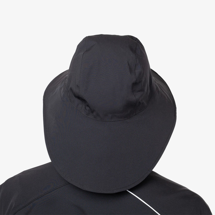 Avery Cresting is a Waterproof golf hat in the color Black(4)