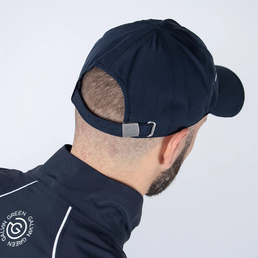 Axium Cap Axiom Waterproof golf cap Navy – Galvin Green