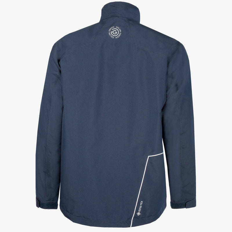Axley is a Waterproof golf jacket for Men in the color Navy/Cool Grey/White(8)