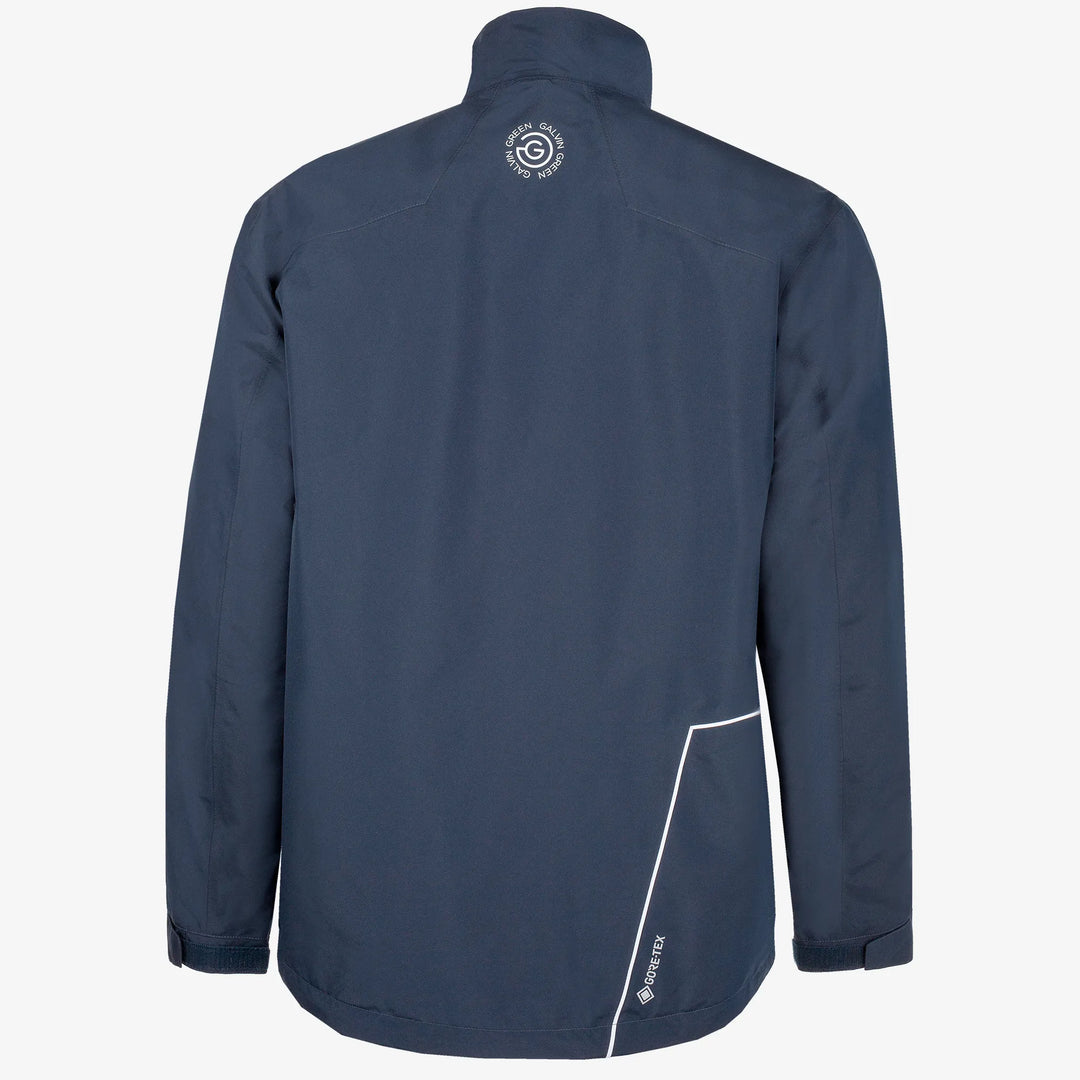 Axley is a Waterproof golf jacket for Men in the color Navy/Blue/White(9)