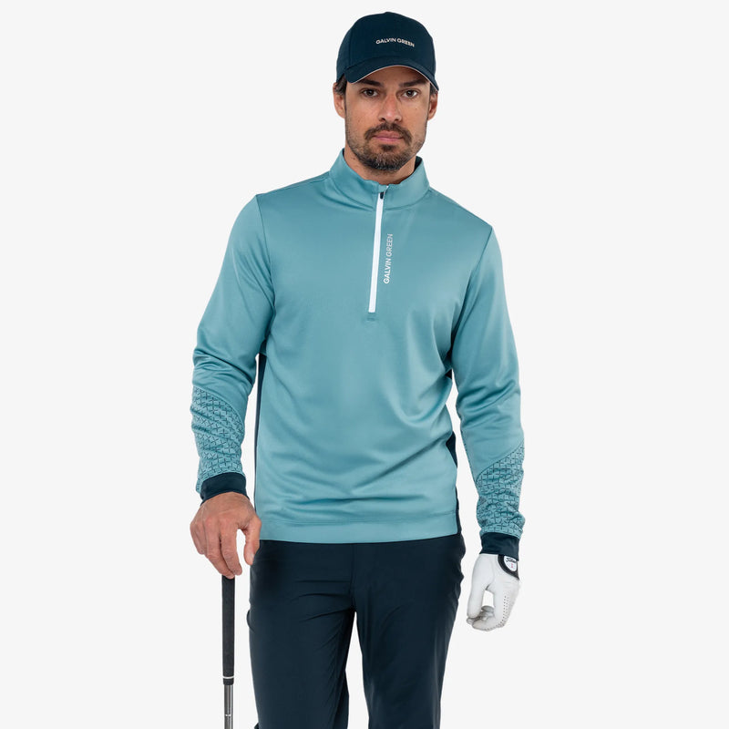 Daffy is a Insulating golf mid layer for Men in the color Navy/Storm Blue(1)