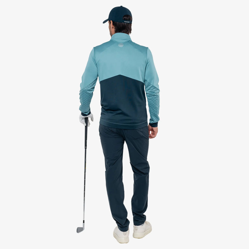 Daffy is a Insulating golf mid layer for Men in the color Navy/Storm Blue(5)