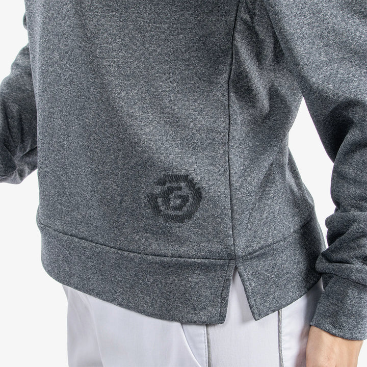 Dagmar is a Insulating golf sweatshirt for Women in the color Navy melange(5)