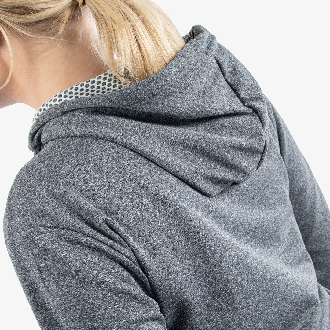 Dagmar is a Insulating golf sweatshirt for Women in the color Navy melange(8)