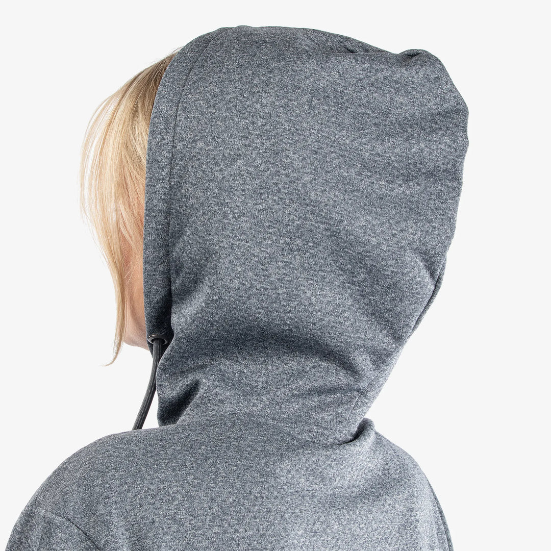 Dagmar is a Insulating golf sweatshirt for Women in the color Navy melange(9)