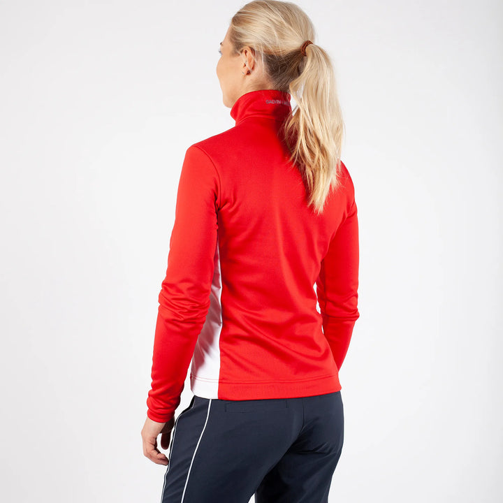 Daisy is a Insulating mid layer for Women in the color Red(4)