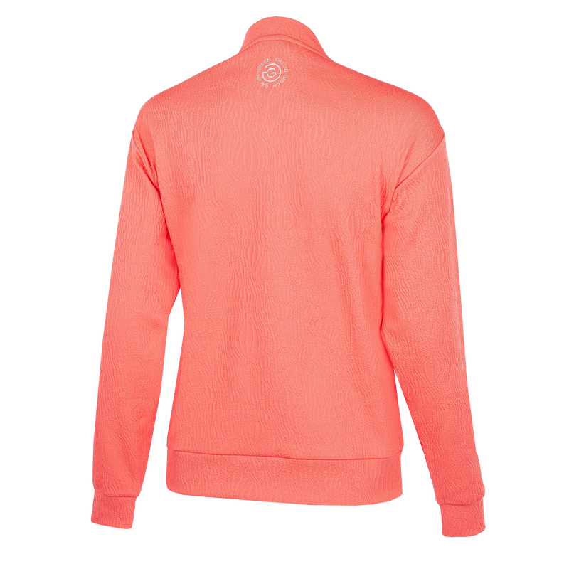 Dalia is a Insulating mid layer for Women in the color Sugar Coral(9)