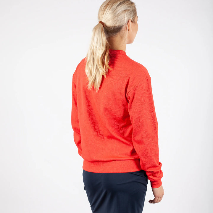 Dalia is a Insulating mid layer for Women in the color Red(5)