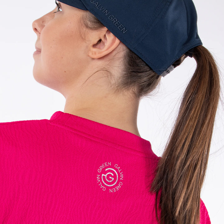 Dalia is a Insulating mid layer for Women in the color Imaginary Pink(5)