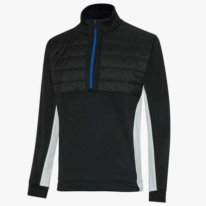 Dalton is a Insulating golf mid layer for Men in the color Black/Royal Blue(0)