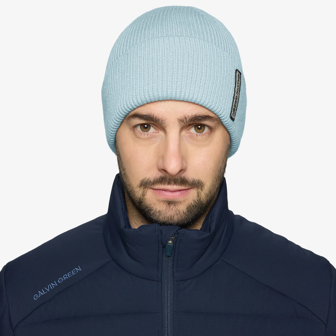 Dana is a Insulating golf hat in the color Crystal Blue(2)