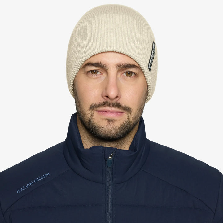 Dana is a Insulating golf hat in the color Sand(2)