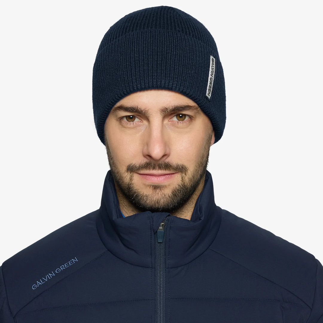 Dana is a Insulating golf hat in the color Navy(2)