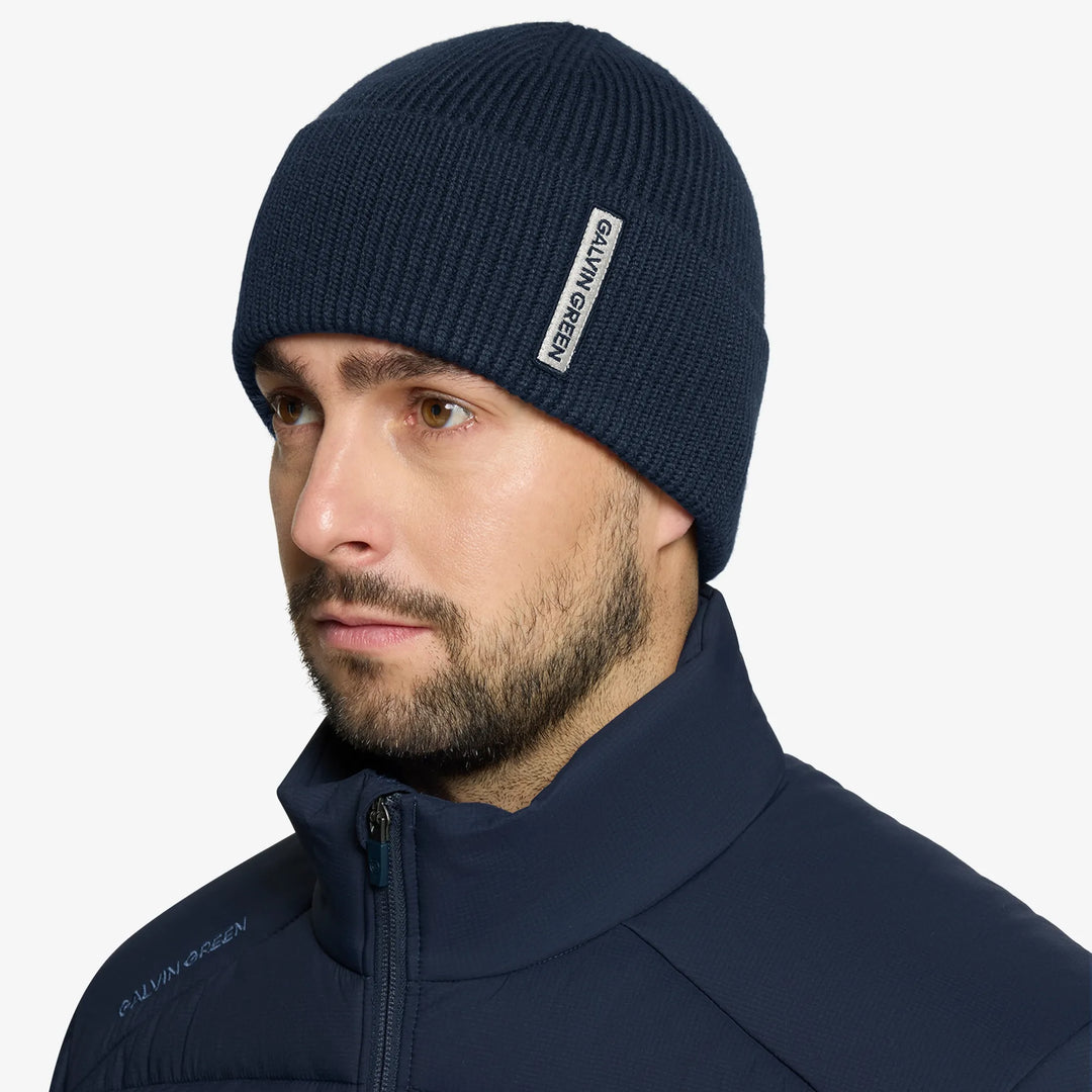 Dana is a Insulating golf hat in the color Navy(3)