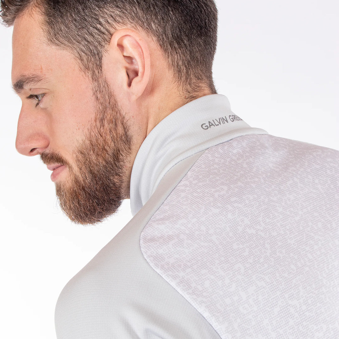 Dane is a Insulating golf mid layer for Men in the color White(5)