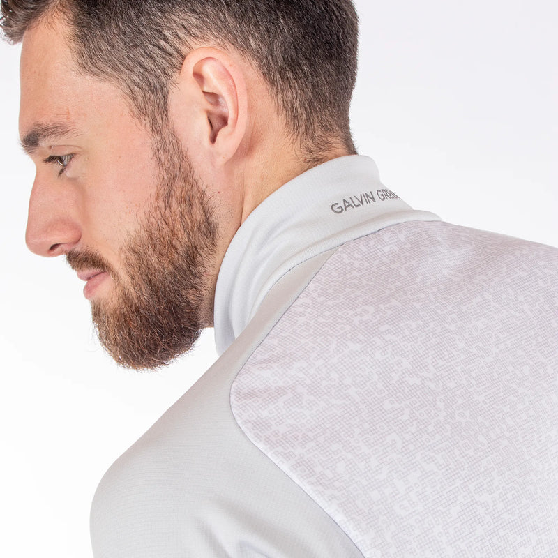 Dane is a Insulating golf mid layer for Men in the color White(5)