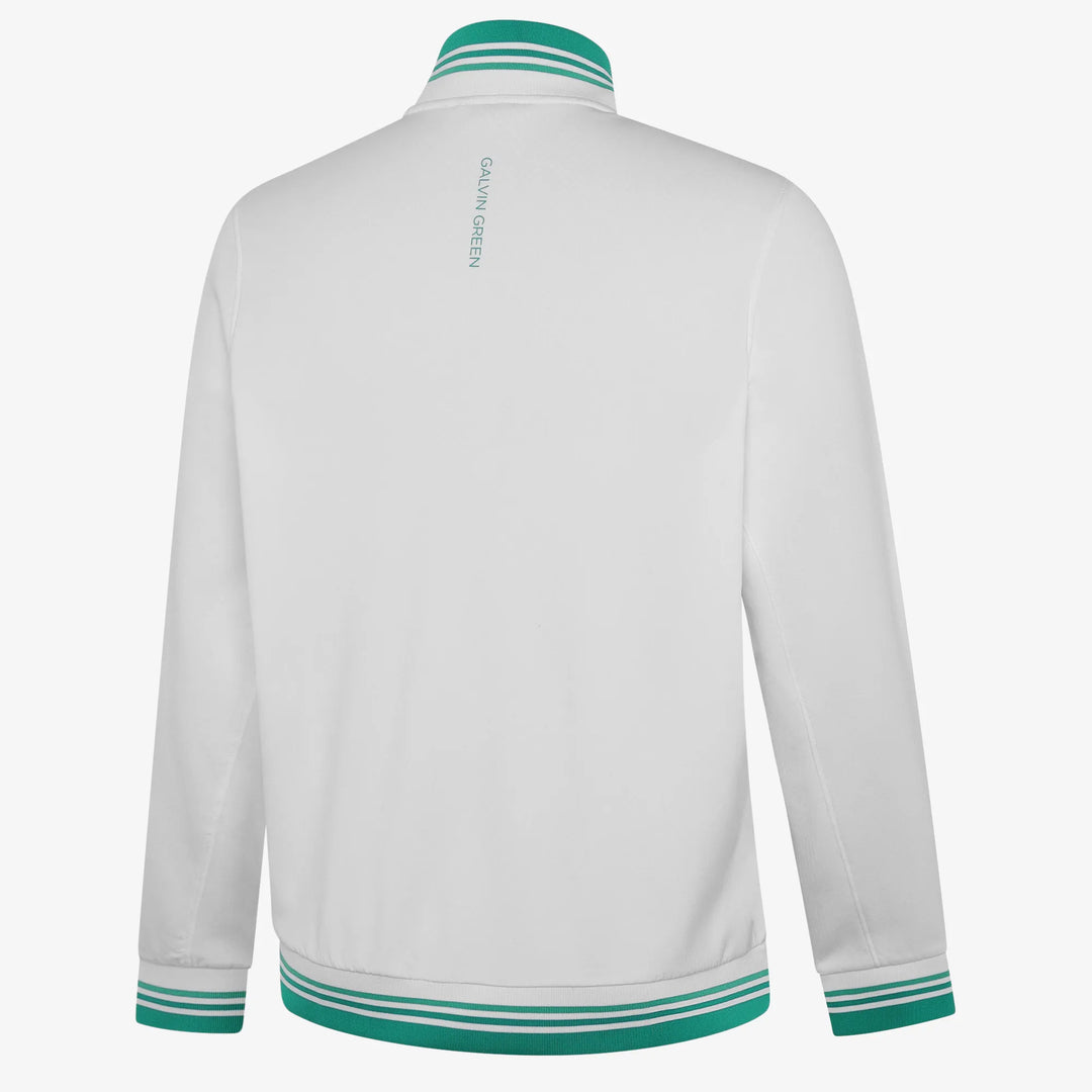 Daniel is a Insulating golf mid layer for Men in the color White(6)