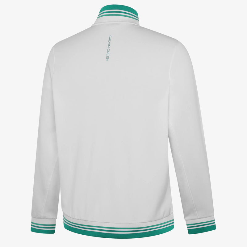 Daniel is a Insulating golf mid layer for Men in the color White(6)