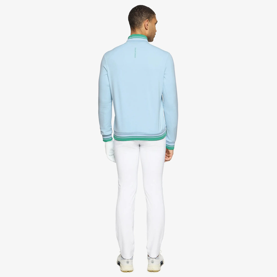 Daniel is a Insulating golf mid layer for Men in the color Crystal Blue(5)