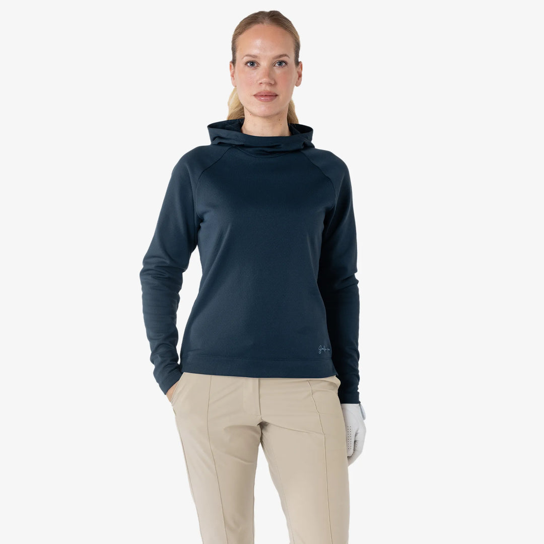Daphne is a Insulating golf mid layer for Women in the color Navy(1)