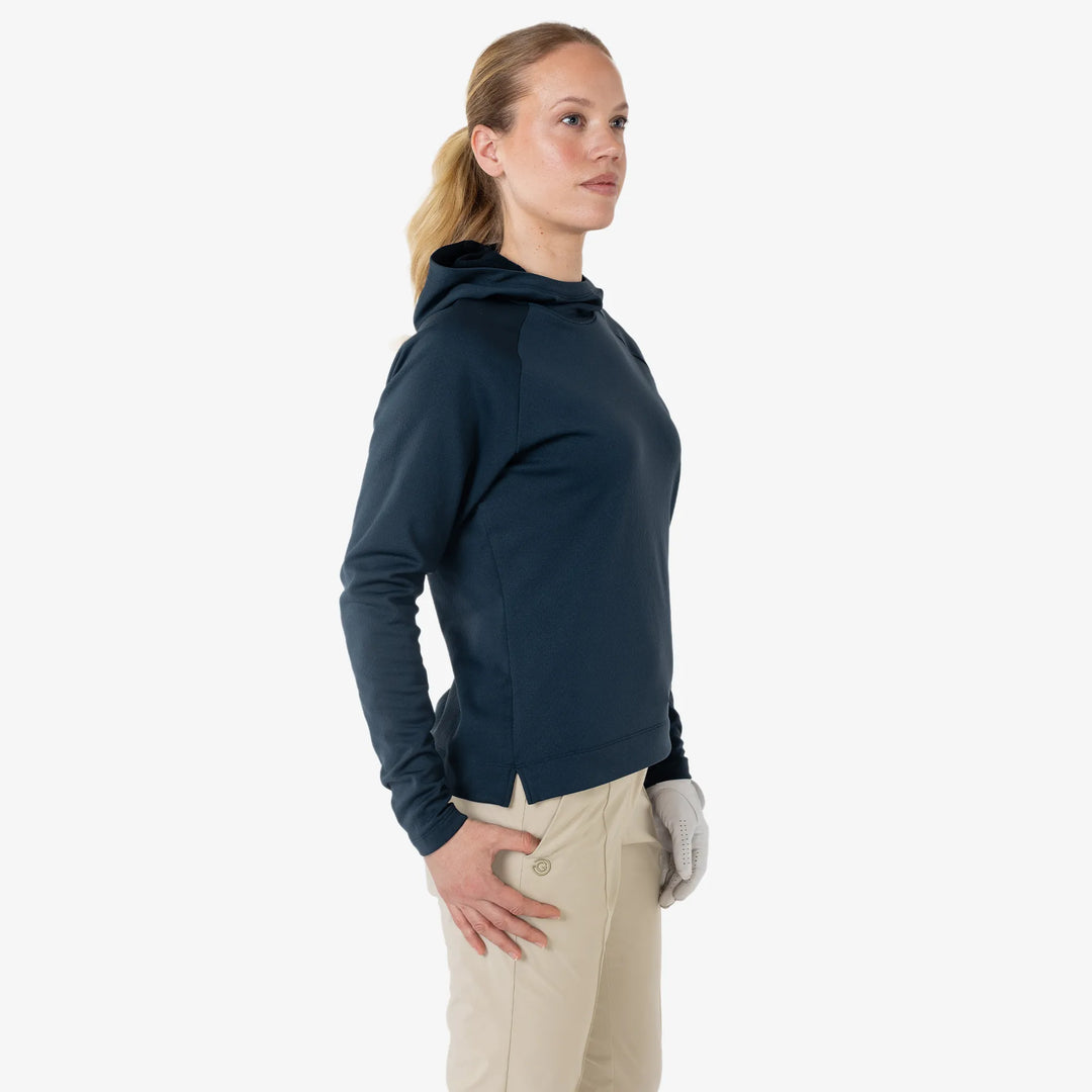 Daphne is a Insulating golf mid layer for Women in the color Navy(3)
