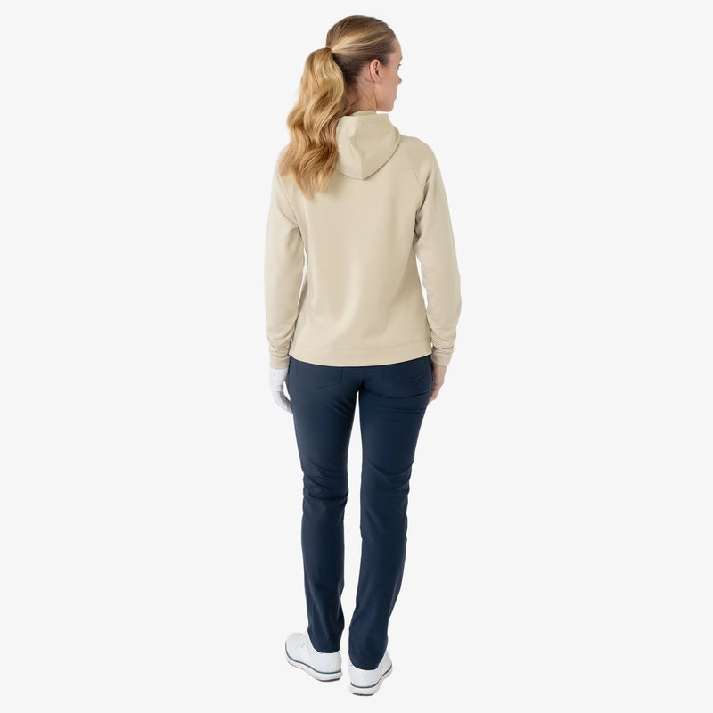 Daphne is a Insulating golf mid layer for Women in the color Sand(5)