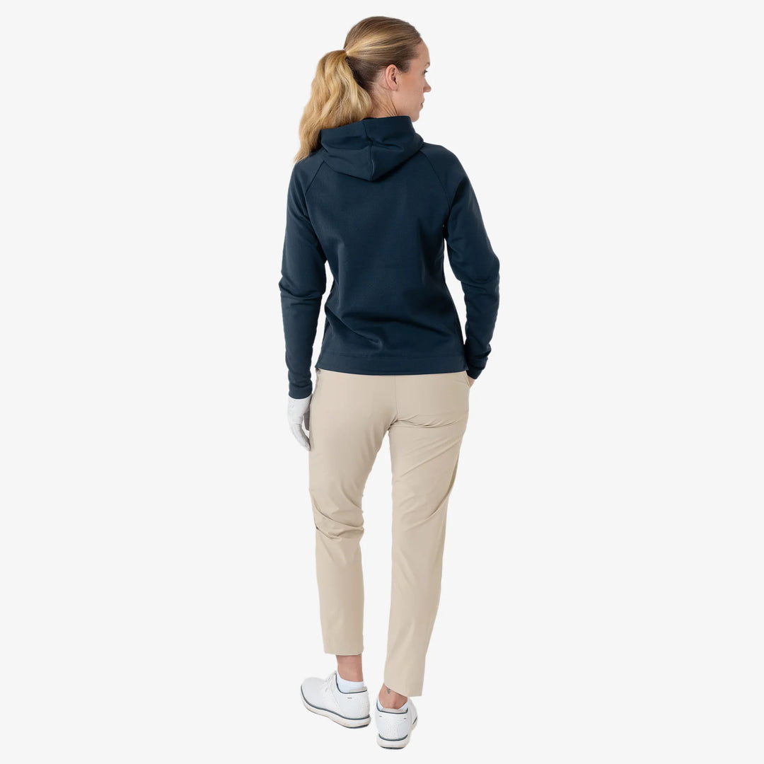 Daphne is a Insulating golf mid layer for Women in the color Navy(5)
