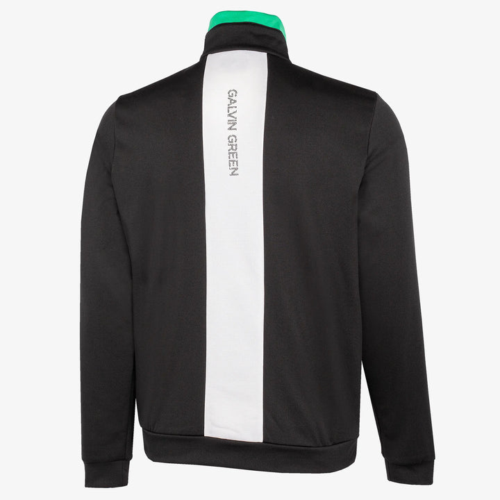Dario is a Insulating golf mid layer for Men in the color Black/White(8)