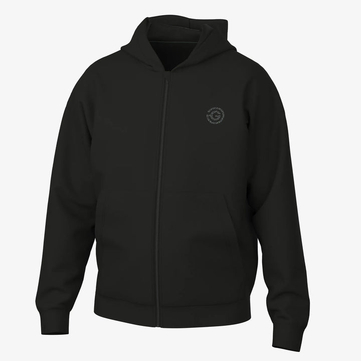 Darius is a Insulating golf mid layer for Men in the color Black(0)