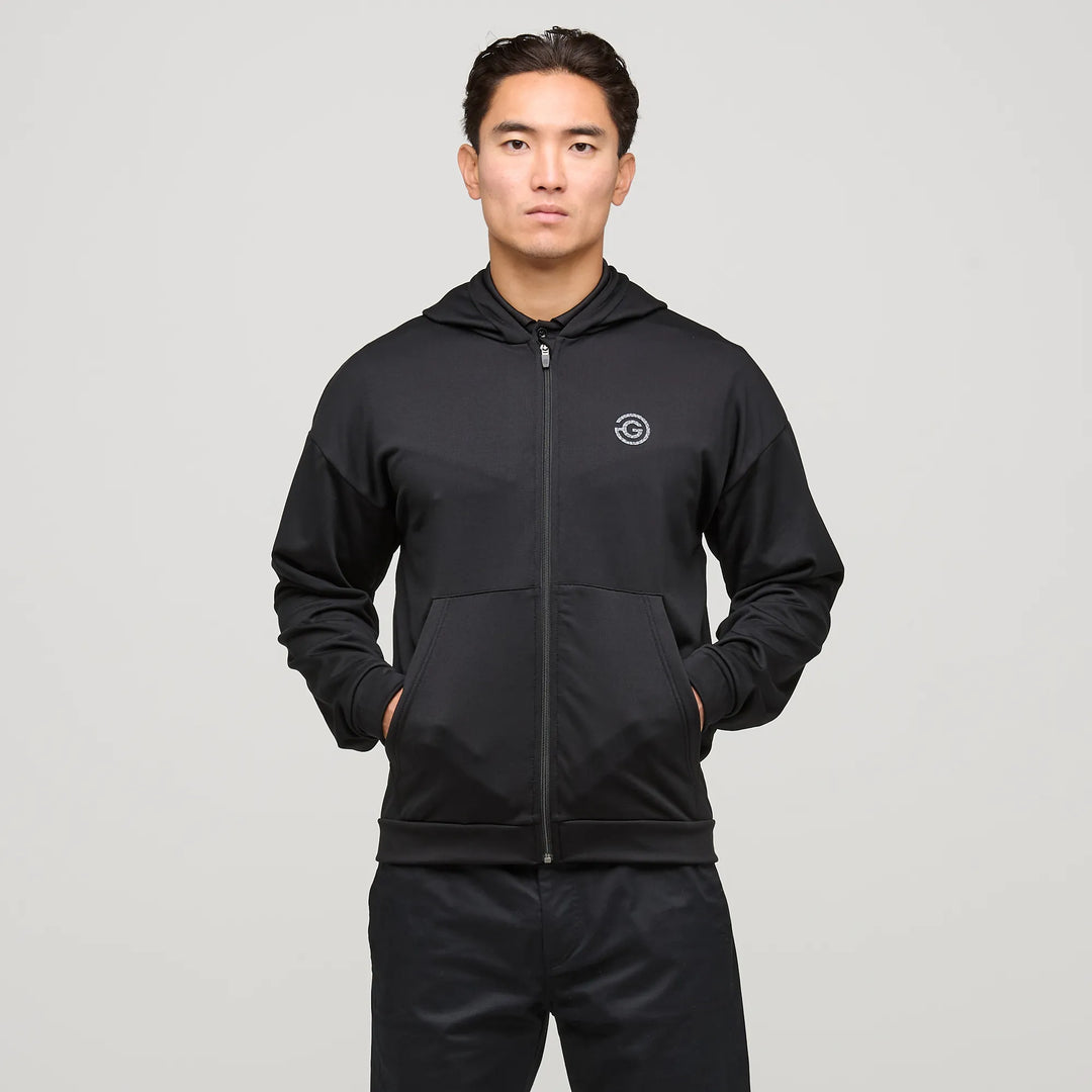 Darius Insulating golf mid layer Black – Galvin Green Darius Insulating golf mid layer Black – Galvin Green