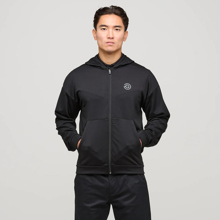 Darius is a Insulating golf mid layer for Men in the color Black(1)