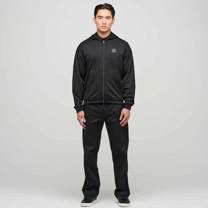 Darius is a Insulating golf mid layer for Men in the color Black(2)