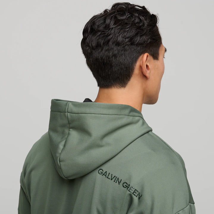 Darius is a Insulating golf mid layer for Men in the color Duck Green(5)